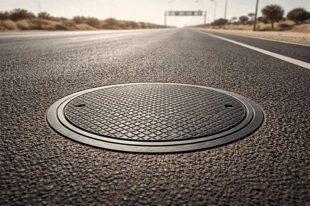 GRP manhole cover Saudi Arabia