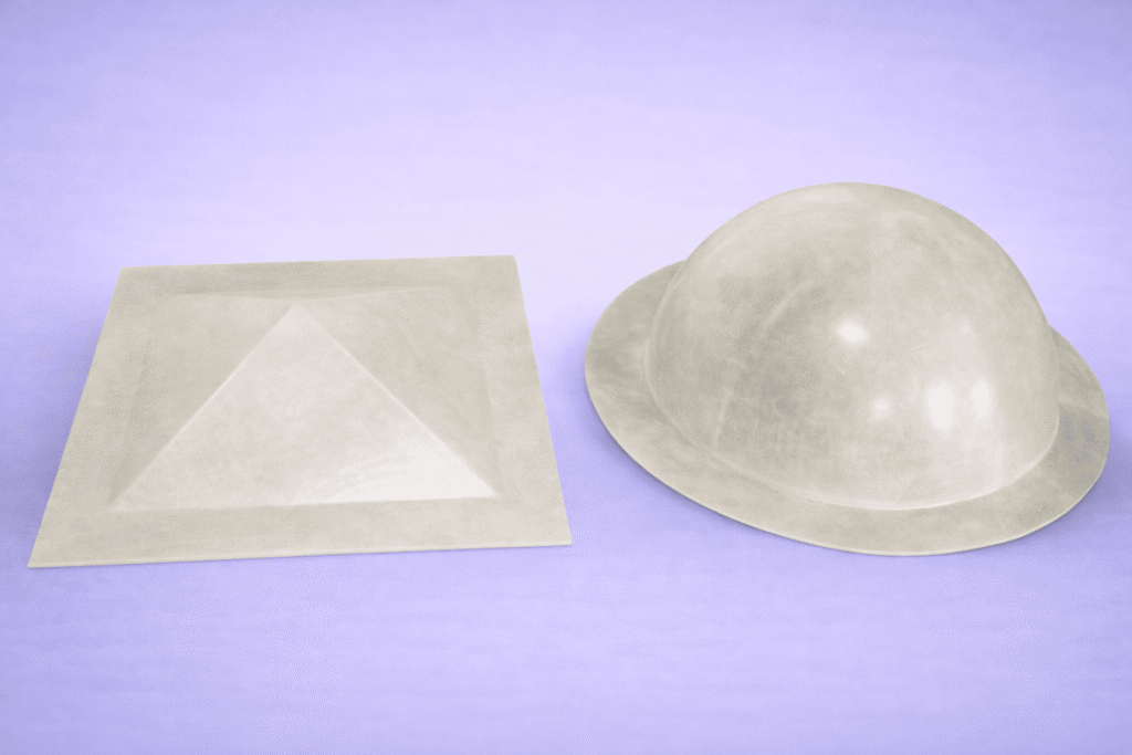 Sheets, Domes & Pyramids