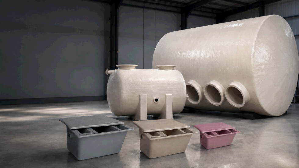 GRP Grease Trap & Oil Water Separator | Saudi Arabia